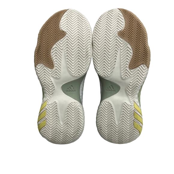 Adidas Harden Vol. 6 Basketball Shoes Green Yellow Brown V6 Men\'s Size 6 New